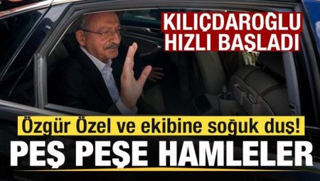 Kılıçdaroğlu süratli başladı! Peş peşe hamleler! Özgür Özel ve grubunu güç günler bekliyor